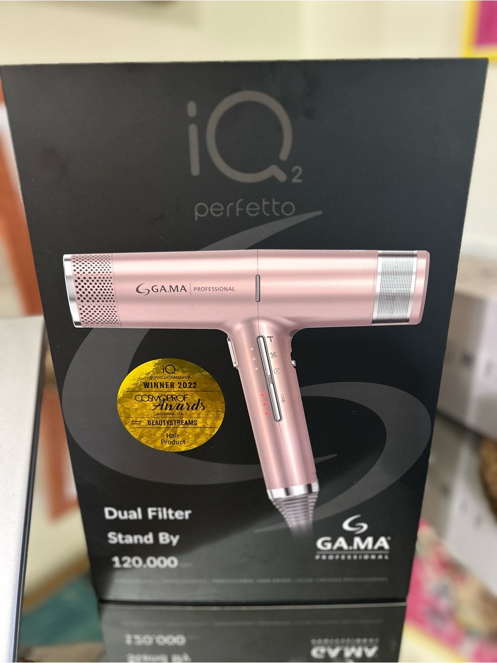 iQ2 Perfetto Pink Hair Dryer